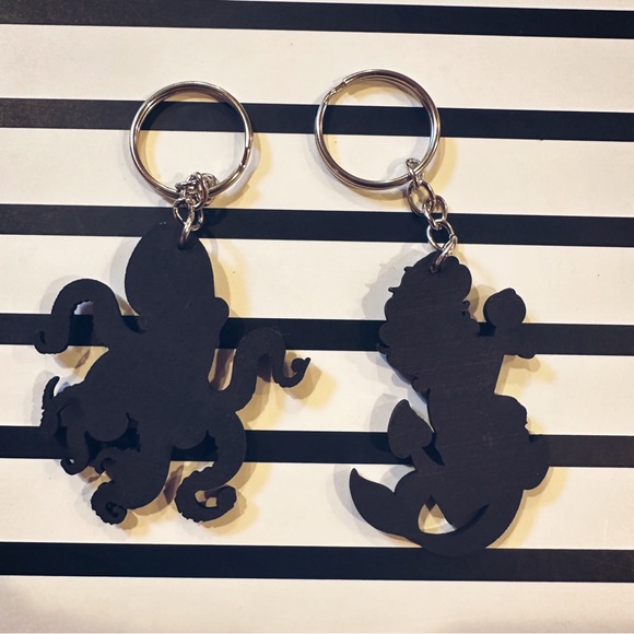 [ 3 FOR $20 ] OCTOPUS & MERMAID KEYCHAINS - Picture 4 of 5